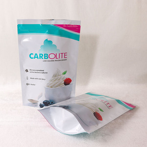 Sachet Doypack Premium Personnalisé de Qualité Alimentaire Refermable à Haute Barrière pour l'Emballage de Desserts et de Yaourts Surgelés Faible en <span class=keywords><strong>Calories</strong></span> - Product Image 4