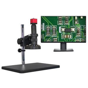 مجهر رقمي بوشيدا VF2-A01 عالي الدقة بتكبير 14X-200X لإصلاح الإلكترونيات وفحص لوحات الدوائر المطبوعة للهواتف المحمولة مع إضاءة LED حلقية - Product Image 1