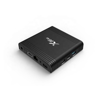 Nuevo Amlogic S905X3 Chip Android 9,0 caja de Tv X96 aire 2G 4G RAM 16G 32G 64G ROM Dual Wifi Hd Video televisión 8K Set Top BOX X96Air