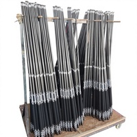 Queues de billard en fibre de carbone 1/2 pièce avec embouts de 12-13 mm – Livraison de la couleur indiquée, certaines ne sont pas sur les photos en fonction des stocks disponibles