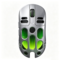 Ratón Inalámbrico Ergonómico Ligero 5D para Oficina y Juegos, Retroiluminado RGB, Recargable, OEM/ODM, Hueco