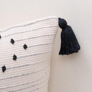 Bella Della Boemia trapuntata tiro letto Moderno Cuscino di Lino Cuscino zucca cuscino della copertura - Product Image 6