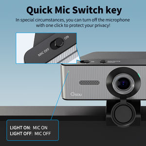 <span class=keywords><strong>Cam</strong></span>éra USB PC 8MP Full HD, Webcam 4K 60fps EPTZ, Webcam 4K pour Conférence et Réunion - Product Image 6