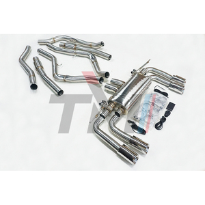 Système d'échappement Catback TM Performance SS304 pour X5M F85 X6M F86 S63, échappement sport à soupapes de performance - Product Image 2