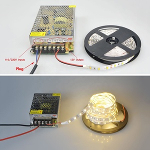 Bande lumineuse LED décorative blanche 5M 10M 5050, connectivité USB, alimentation DC12V en cuivre, étanche, éclairage de Noël pour paysage - Product Image 1