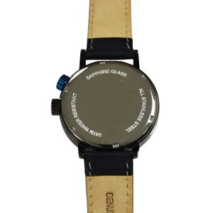 Venta caliente <span class=keywords><strong>Reloj</strong></span> de pulsera <span class=keywords><strong>Reloj</strong></span> <span class=keywords><strong>solar</strong></span> Deporte Acero inoxidable Muñeca Correa de cuero de vaca Brújula <span class=keywords><strong>Reloj</strong></span> <span class=keywords><strong>solar</strong></span> para hombres - Product Image 4