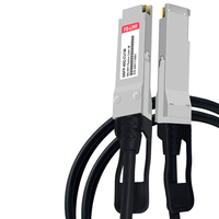 Vente chaude 40G DAC Câble 1m 2m 3m 5m 7m QSFP + vers QSFP + Câble empilable à connexion directe Câble 40Gbps en cuivre Compatible avec Cisco