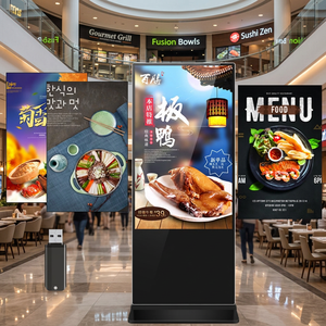 Machine publicitaire numérique holographique 3D de 75 pouces avec <span class=keywords><strong>intelligence</strong></span> <span class=keywords><strong>artificielle</strong></span>, luminosité 400 cd/m², lecteur publicitaire à écran IA - Product Image 1