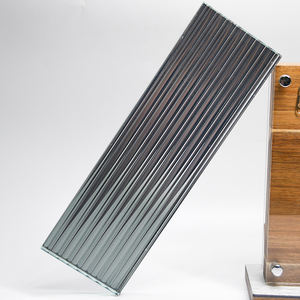 Porte en <span class=keywords><strong>verre</strong></span> cannelé Moru dichroïque trempé 4-10mm avec motif ondulé coloré Cloison en <span class=keywords><strong>verre</strong></span> dégradé arc-en-ciel - Product Image 4