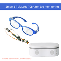 Solution de carte mère pour lunettes intelligentes BT, conception de dispositif portable, carte mère personnalisée pour les appareils portables, module de lunettes audio intelligentes