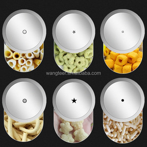 Machine extrudeuse industrielle automatique électrique <span class=keywords><strong>à</strong></span> vis simple en acier inoxydable pour la fabrication <span class=keywords><strong>de</strong></span> snacks, bâtonnets <span class=keywords><strong>de</strong></span> <span class=keywords><strong>maïs</strong></span>, boules <span class=keywords><strong>de</strong></span> riz et <span class=keywords><strong>maïs</strong></span> soufflé - Product Image 2