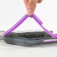 Boîte à pilules hebdomadaire de luxe personnalisable à 8 compartiments, sans BPA, organisateur de voyage pratique, étui portable en PP
