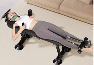 <span class=keywords><strong>Lit</strong></span> de traction <span class=keywords><strong>orthopédique</strong></span> <span class=keywords><strong>électrique</strong></span> multifonctionnel portable et réglable pour la correction de la colonne vertébrale cervicale et lombaire - Product Image 5