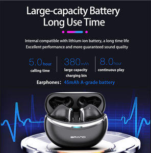 Auriculares TWS px5 con carga magnética, cascos impermeables con micrófono para juegos y audio inalámbrico Asti - Product Image 3