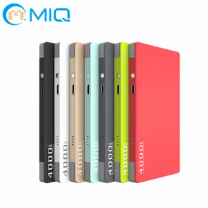 <span class=keywords><strong>Téléphone</strong></span> portable portable en aluminium charge rapide batterie portable taille carte de <span class=keywords><strong>crédit</strong></span> chargeur de <span class=keywords><strong>téléphone</strong></span> câble intégré 4000mah Mini Power <span class=keywords><strong>Bank</strong></span> - Product Image 5