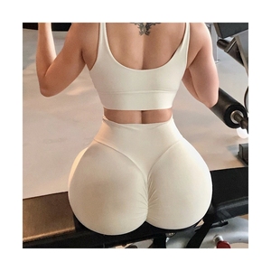 Scrunch Butt Lift Workout <strong>Leggings</strong> High Quality Naked-Feel Tummy Control Yoga Pant Female High Waist Gym V <strong>Shape</strong> <strong>Leggings</strong> - Product Image 2