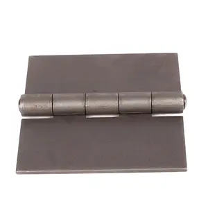 3 inch weld on flat hinges/welding steel gate hinges are weldable on door hinge