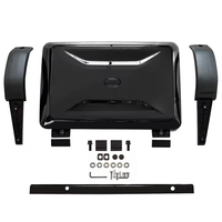 Boîte de rangement extérieure noire pour accessoires de voiture Land Rover Defender 2020, adaptée aux modèles 90, 110 et 130, boîte à outils latérale