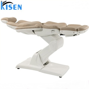 Kisen Luxury Modern Beauty Bed Electric Adjustable Motors Lash <b>Chair</b> Salon Clinic Tattoo Bed Customized Bed - Product Image 2