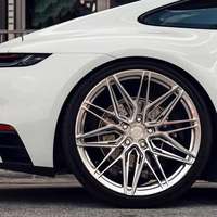 Rines Forjados de 17 18 19 20 22 24 Pulgadas para Audi R8 S5 A9 Tt S5 C7 S3 Rsq3 Rs7 Rsq8 Rs6 S7 S8 A1 A8 A6 A7 A5 A4 A3