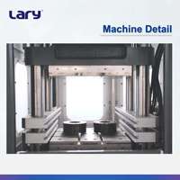 Machine de moulage par compression automatique de caoutchouc Lary PLC avec système d'exploitation HMI, force de serrage de 3000 KN, taille de moule de 500-700 mm, caoutchouc