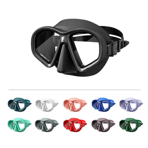 100cc قناع الغوص الحر منخفض الحجم نظارات الغوص من الزجاج المقسى الاحترافي جو برو سيليكون معدات الغوص - Product Image 6