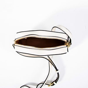 Robe <span class=keywords><strong>soochic</strong></span> monogramme personnalisé Signature Perforé faux cuir zippé Mini sac appareil photo Sac bandoulière bandoulière - Product Image 6