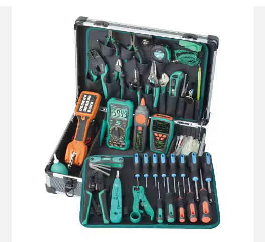 Manual Wrench Toolbox Kit with Tool Cases