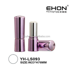 หลอดลิปสติกสีชมพูหรูหราแบบกำหนดเองสำหรับ OEM บรรจุภัณฑ์แฟชั่นเปล่าพร้อมปลอกสีทอง ลิปสติกฉลากส่วนตัว พิมพ์ลายสกรีน ลิปบาล์ม - Product Image 2