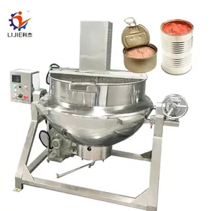 Gas/Steam/Electric Heating Jacketed Pot Commercial Jam Canned Making Machine Cooking Pot