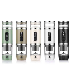 Machine à café portable Anbolife à capsule auto-chauffante pour voiture, rechargeable USB, 20 bars, avec <span class=keywords><strong>mousseur</strong></span> à <span class=keywords><strong>lait</strong></span> - Product Image 2