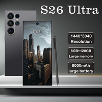 Teléfono Móvil Desbloqueado de Alta Calidad S26 Ultra Smartphone con 1TB de Almacenamiento Real, Pantalla de 7 Pulgadas, Teléfono Celular 4G 5G Android S26ultra