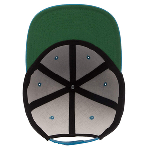 Casquettes Snapback personnalisées de style professionnel, couleur unie, élégantes, 100% coton, personnalisables. - Product Image 2