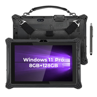 Tablet PC Industri Tangguh Intel IP65 Baru 13,3 Inci Windows 11 1920x1200 8GB RAM 128GB ROM Quad Core NFC GPS Scanner