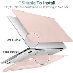 Chất lượng cao Matte máy tính xách tay trường hợp đối với <span class=keywords><strong>Macbook</strong></span> <span class=keywords><strong>MacBook</strong></span> không khí <span class=keywords><strong>Pro</strong></span> 11 12 13 14 15 16 inch M1 M2 M3 chip mô hình a2941 a2338 a2681 a2918 - Product Image 4
