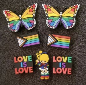 Etichette per Abbigliamento di Buona Qualità, Ecologiche e Durevoli, in PVC con Design Personalizzato di Fiori, Fragole, Coccinelle, Api, Accessori per Scarpe per Bambini Fai-da-Te - Product Image 2