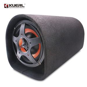 Subwoofer de tunnel audio de voiture à prix compétitif avec amplificateur de 6 pouces, subwoofer de tube de basse de voiture