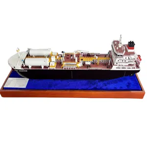 Fabricante de modelos em escala de navios-tanque de óleo marinho, modelos físicos de navios de GNL personalizados