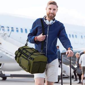 Échantillon gratuit Source d'usine : Sac de voyage pliable imperméable avec sac à chaussures/Sac de voyage avec grande capacité - Product Image 6