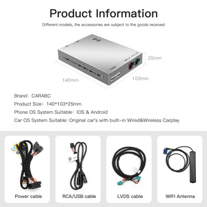 Kabellose Apple CarPlay <span class=keywords><strong>Android</strong></span> Auto Stereo Multimedia Navigationsbox für BMW CCC EVO <span class=keywords><strong>System</strong></span> E60 E90 E92/1 <span class=keywords><strong>3</strong></span> 5er Serie Carplay - Product Image 5