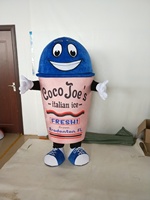 Costumes de mascotte personnalisés en mousse polyéthylène pour adultes, thème Noël, unisexe, service OEM, fournisseur Blue Sky