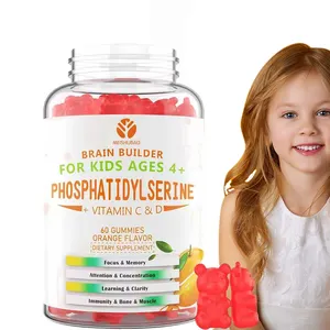 Giá tuyệt vời nootropics não bổ sung Gummies Bộ nhớ não bổ sung Brain Buster bổ sung Gummies cho trẻ em