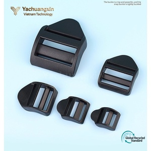 Hebilla de plástico de alta calidad para moda, ajustable, de varios tamaños, con clip de liberación rápida para correas de nailon de bolsos. - Product Image 6