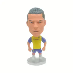 Dihua Maken Custom Voetbal Actie Figuur Mini Plastic Sportfiguur Voetballers Figuur Speelgoed