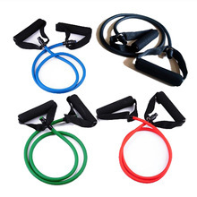 Tubos de bandas de resistencia con asas para entrenamientos, terapia física, entrenamiento de fuerza, Fitness y Yoga para hombres y mujeres - Product Image 2
