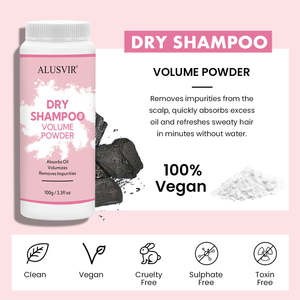 Shampooing Sec Végétalien Herbal Volumisant et Texturisant en Gros pour <span class=keywords><strong>Cheveux</strong></span> Gras – Favorise la Croissance Capillaire et un Coiffage Volumineux pour Hommes et Femmes - Product Image 4