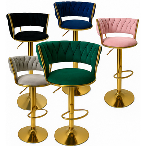 Thấp moq tuq ghế 360 ° xoay nhà phòng chờ thanh Ghế văn phòng tiếp tân thanh phân bánh quán cà phê thanh ghế - Product Image 2