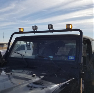 Lámpara de Trabajo OVOVS para Camiones, Doble Color, 30W, Luz LED Todoterreno, Luz Lateral para Tractor, Luz Estroboscópica LED de 12V - Product Image 4