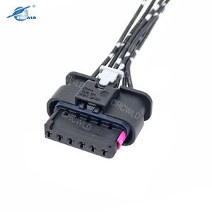 Faisceau de fils de connecteur étanche électrique automatique femelle à 6 broches 1718646 - Product Image 1