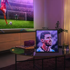 64x64 ứng dụng điều khiển DIY hình ảnh động mô hình văn bản đồng hồ kỹ thuật số ảnh màn hình thông minh pixel hiển thị cho trang trí và quảng cáo - Product Image 2